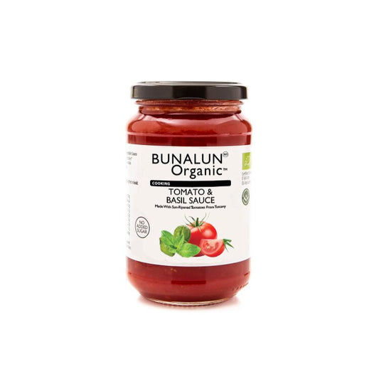 Bunalun Organic Tomato & Basil Sauce